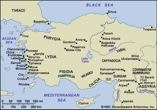 Anatolia 700 a.c.
